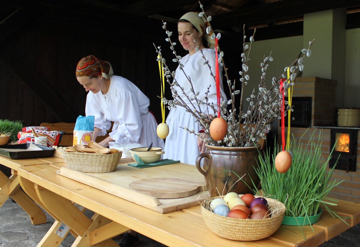 Velka noc skanzen 2025