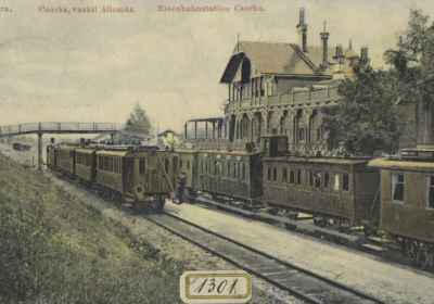 Stanica Štrba, približne rok 1918