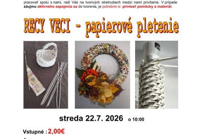 22_7_LM_informac._plagatik_KvM_CO-RECY_VECI-papierove_pletenie_-_streda_22.7.2026_original