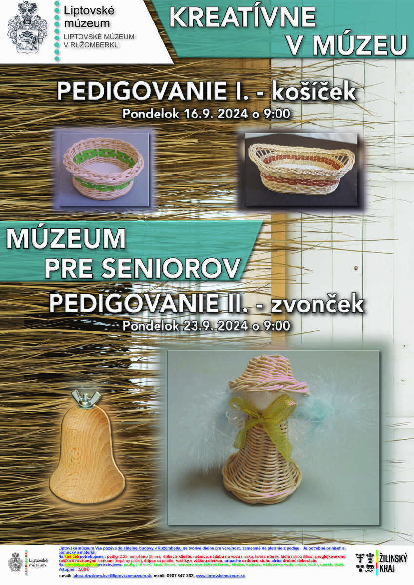 plagát Pedigovanie zvonček 23.9.2024