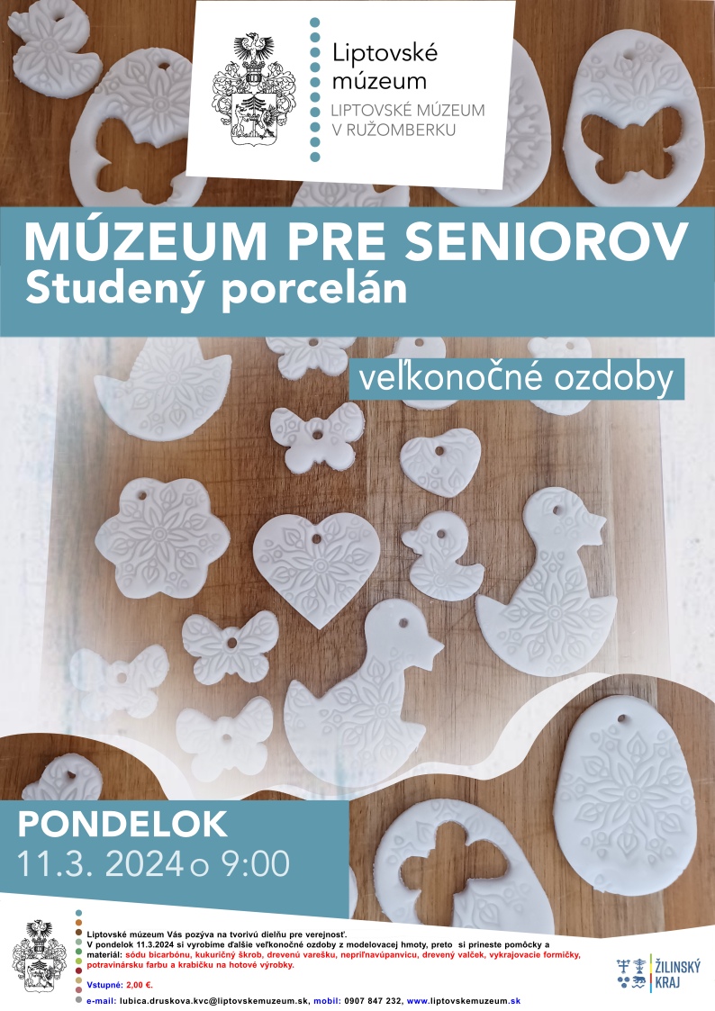plagát KvM Studený porcelán 11.3.2024