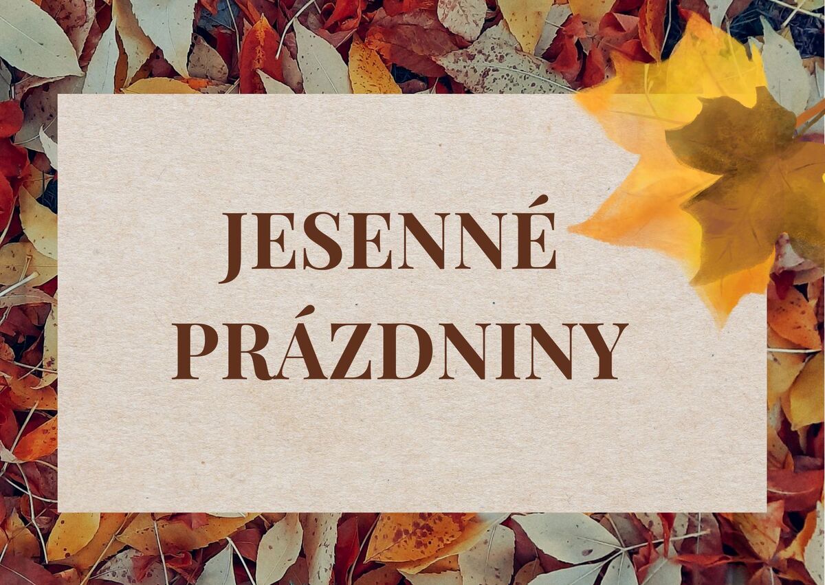 Jesenne prazdniny Lubka richterova titulna fotka