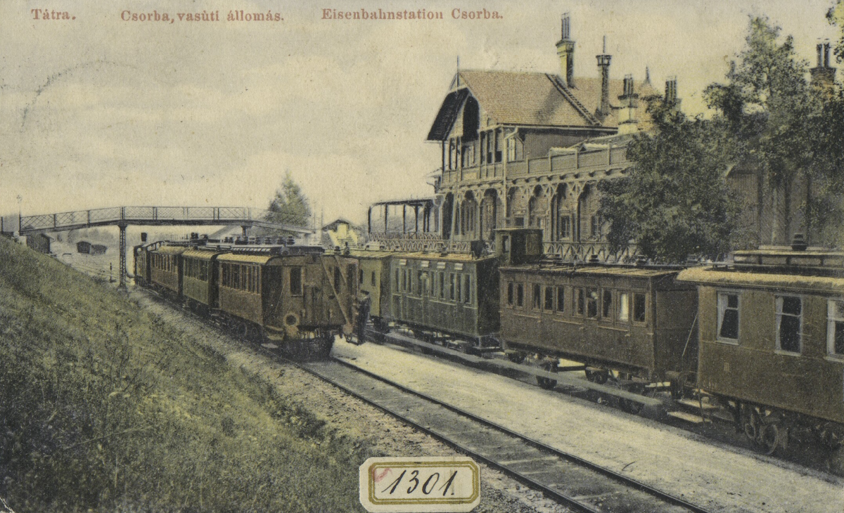 Stanica Štrba cca 1918